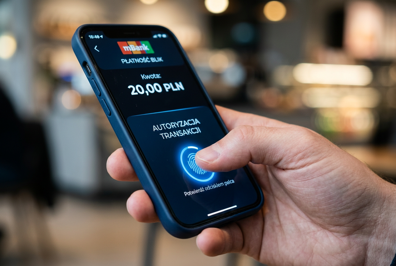 Bezpieczna płatność BLIK w kasynie mobilnym