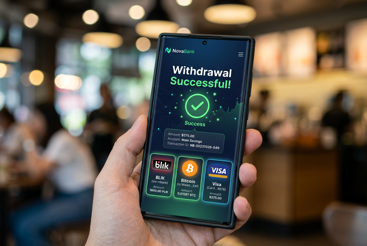 Szybkie wypłaty kryptowalut i BLIK w nowoczesnym kasynie 2026